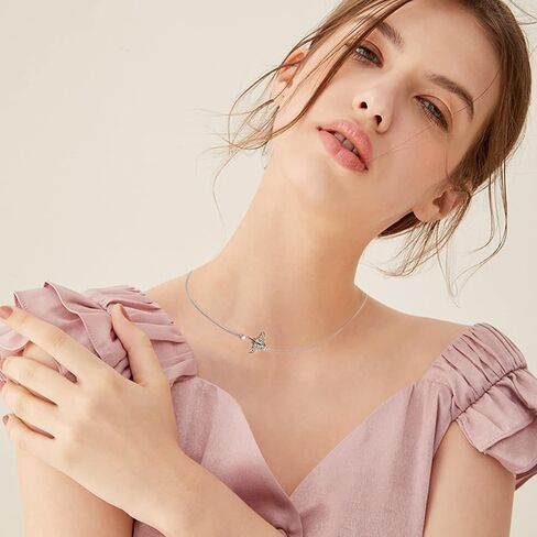 Ladytree Stingray أقراط المختنق قلادة الفضة الاسترليني مانتا راي الأسماك البحر الحيوان مجوهرات هدية عيد الميلاد للنساء عاشق البحر in Kuwait