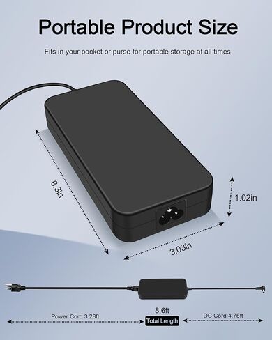 شاحن تيار متردد للكمبيوتر المحمول 120 وات لجهاز Asus ROG GL551J GL552VW GL553V GL752VW GL753VE N550JK N550JX ZX53VW FX53VD G56JK N56JR، محول طاقة الكمبيوتر المحمول 19 فولت 6.32 أمبير (5.5 * 2.5 مم) in Saudi Arabia