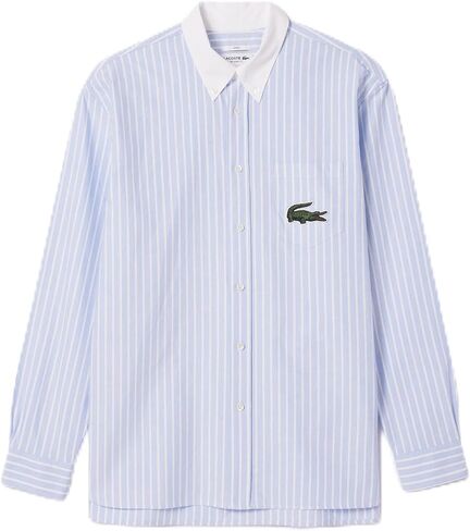 قميص أكسفورد رجالي بأكمام طويلة ومريح وأزرار سفلية من Lacoste in Saudi Arabia