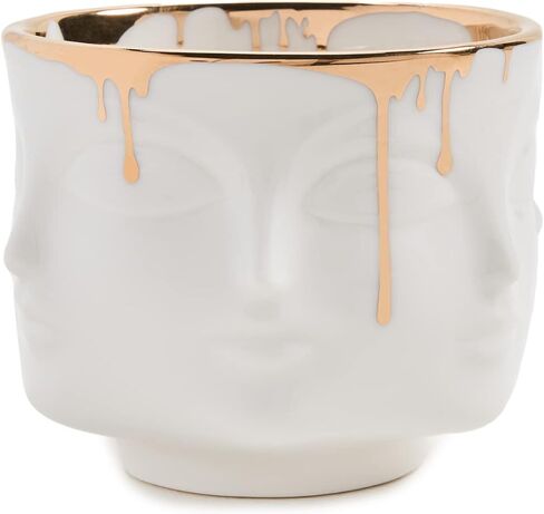 وعاء توابل دورا مار للسيدات من جوناثان أدلر، أبيض/ذهبي، مقاس واحد in Kuwait
