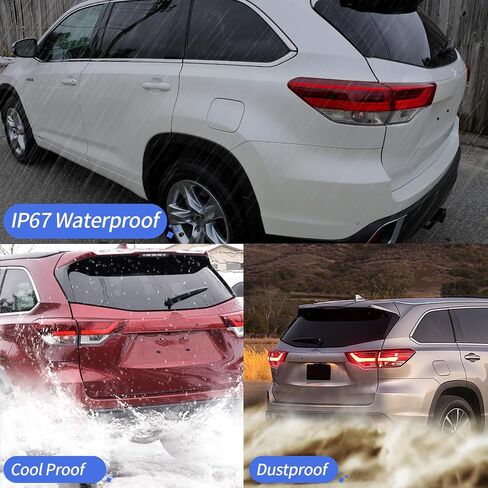 ضوء الذيل الداخلي الأيسر مناسب لسيارة Toyota Highlander 2017 2018 2019، استبدال مجموعة مصابيح LED الخلفية (جانب السائق) in Saudi Arabia