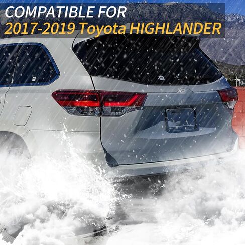 ضوء الذيل الداخلي الأيسر مناسب لسيارة Toyota Highlander 2017 2018 2019، استبدال مجموعة مصابيح LED الخلفية (جانب السائق) in Saudi Arabia