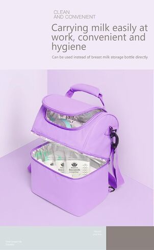 Premium Breast Milk Storage Bags - 120-Pack, 220ml, Double Zipper, Self-Standing, Leak-Proof, Pre-Sealed in Saudi Arabia