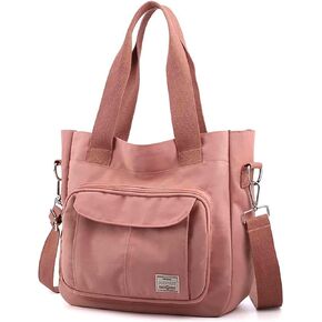 Fashion Women's Canvas Bag Mommy Large Capacity Crossbody Bag Nylon Casual Women's Shoulder Bag