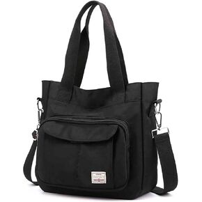 Fashion Women's Canvas Bag Mommy Large Capacity Crossbody Bag Nylon Casual Women's Shoulder Bag in Kuwait