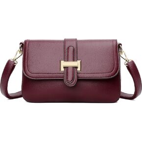 FSD.WG Fashion Quilted Crossbody Bag,Leather Ladies Shoulder Purses, Mini Shoulder Bag,Phone Wallet Purse for Women