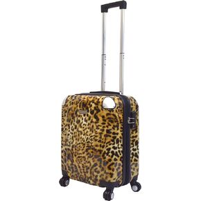 Hardside Carryon Expandable Luggage with Spinner Wheels, TSA Lock (Black)