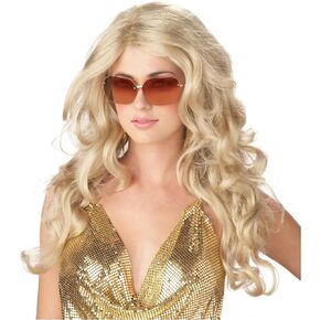 California Costumes Women's One Size Sexy Super Model Wig