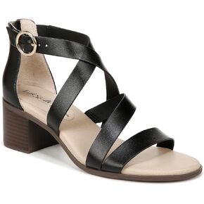 LifeStride Women's Heritage Strappy Block Heel Dress Sandals