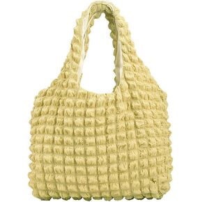 Bubble Hobo Bags for Women Bubble Tote Bag Cloud Shoulder Bag Hobo Bag Casual Purses Satchel Work Bag