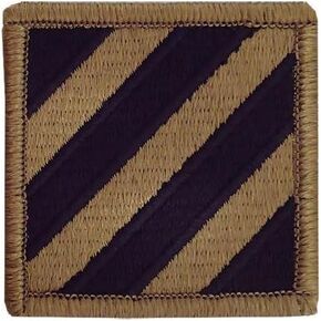 3rd Infantry Division - OCP Patch with Hook Fastener