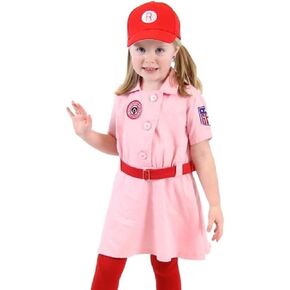 Rockford Peaches AAGPBL Baseball Girls Costume Dress