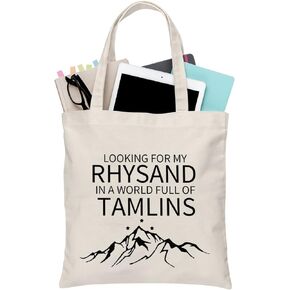 BDPWSS ACOTAR Tote Bag Acotar Velaris Gift Rhysand Gift Looking For My Rhysand In A World Full Of Tamlins ACOMAF Handbag