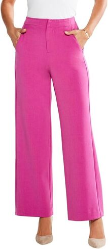 NIC+ZOE Women's Work It Wide Leg Pocket Trouser in Saudi Arabia