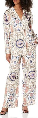 Porsha Williams x The Drop Women's Print Drawstring Waist Pants in Saudi Arabia