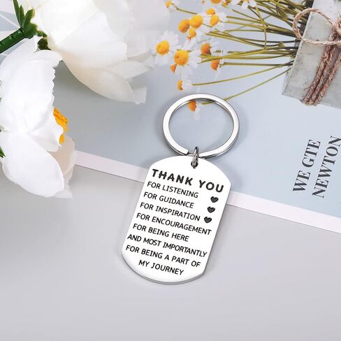 Thank You Keychain for Mentor Boss Supervisor Teacher Colleague Appreciation in Saudi Arabia