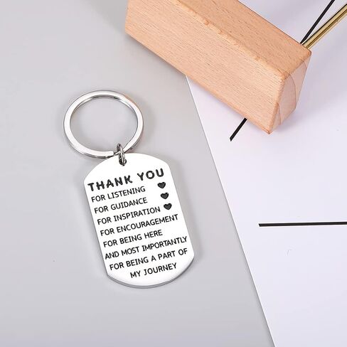Thank You Keychain for Mentor Boss Supervisor Teacher Colleague Appreciation in Saudi Arabia