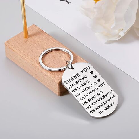 Thank You Keychain for Mentor Boss Supervisor Teacher Colleague Appreciation in Saudi Arabia