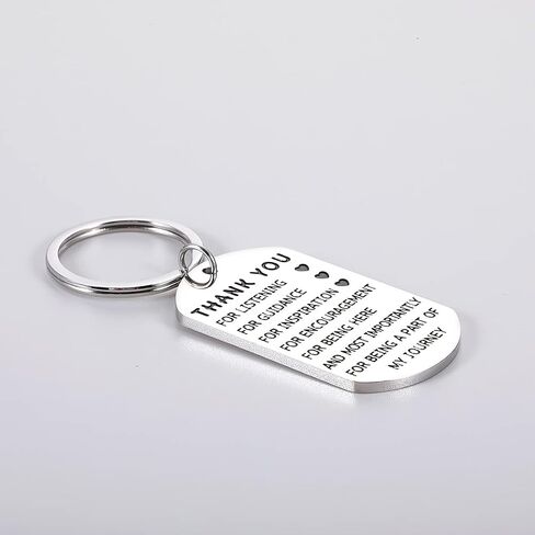 Thank You Keychain for Mentor Boss Supervisor Teacher Colleague Appreciation in Saudi Arabia