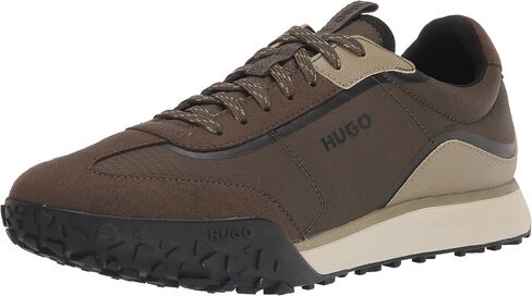HUGO Men's Colorblock Contrast Logo Lace Up Sneakers in Saudi Arabia