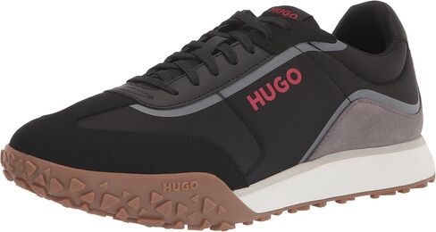 HUGO Men's Colorblock Contrast Logo Lace Up Sneakers in Saudi Arabia