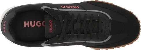 HUGO Men's Colorblock Contrast Logo Lace Up Sneakers in Saudi Arabia