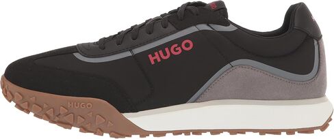 HUGO Men's Colorblock Contrast Logo Lace Up Sneakers in Saudi Arabia