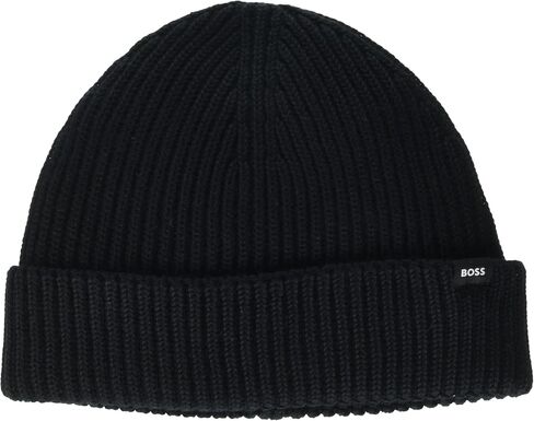 BOSS Men's Small Logo Wool Beanie in Saudi Arabia