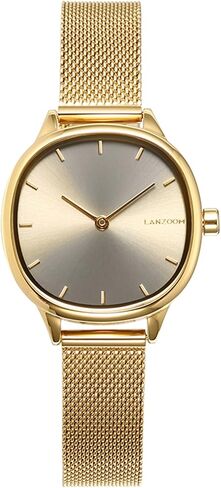 LANZOOM Retro Women's Quartz Watch - Stainless Steel case,Gold Filled, Ideal Gift for Holidays and Special Occasions. in Saudi Arabia