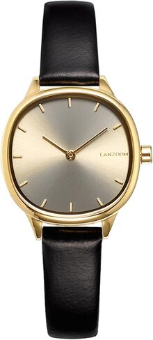 LANZOOM Retro Women's Quartz Watch - Stainless Steel case,Gold Filled, Ideal Gift for Holidays and Special Occasions. in Saudi Arabia