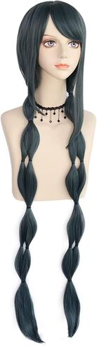 باروكة جونتينج 【+قبعة شعر مستعار رمادية للسيدات بشعر مستعار طويل مع شعر صناعي على شكل ذيل الحصان للألعاب التنكرية والحفلات التنكرية وحفلات عيد الميلاد من جونتينج in Kuwait