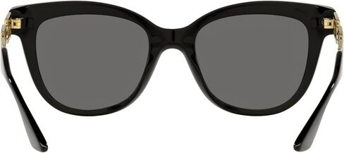 Versace Woman Sunglasses Black Frame, Dark Grey Lenses, 54MM in Saudi Arabia