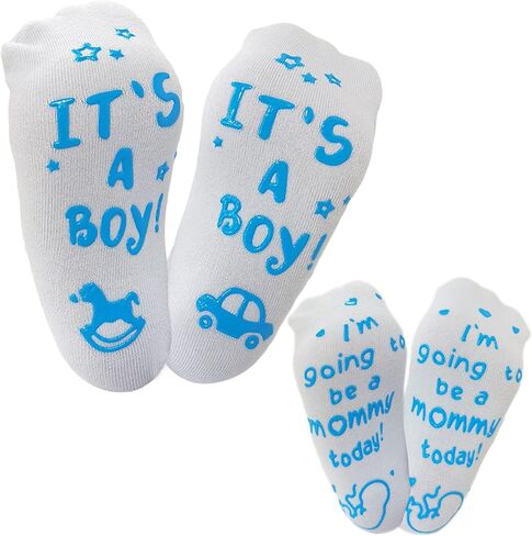 SUFEINI هدايا الأمومة جوارب بأشكال مضحكة ملهمة غير زلق الحمل أمي هدية الأم عيد الميلاد السنة الجديدة هدية in Kuwait