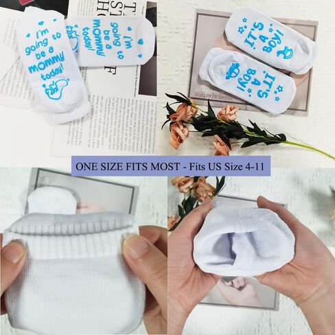 SUFEINI هدايا الأمومة جوارب بأشكال مضحكة ملهمة غير زلق الحمل أمي هدية الأم عيد الميلاد السنة الجديدة هدية in Kuwait