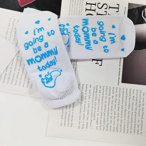 SUFEINI هدايا الأمومة جوارب بأشكال مضحكة ملهمة غير زلق الحمل أمي هدية الأم عيد الميلاد السنة الجديدة هدية in Kuwait