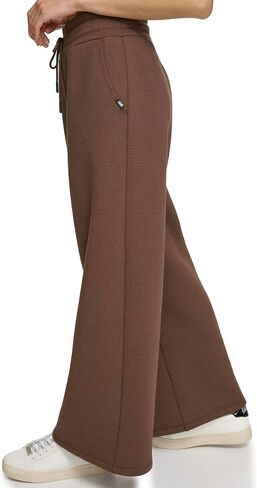 DKNY Women's Performance Full Length Ottoman Knit Wide Leg in Saudi Arabia