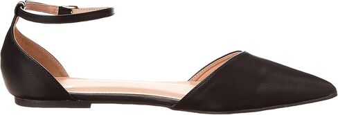 Journee Collection Womens Reba Closed Toe Ankle Strap Slide, Black, Size 9.0 in Saudi Arabia