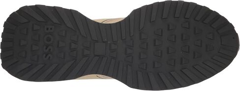 BOSS Men's Tonal Mix Material Run Style Sneaker in Saudi Arabia