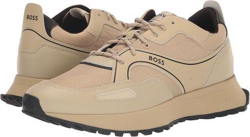 BOSS Men's Tonal Mix Material Run Style Sneaker in Saudi Arabia