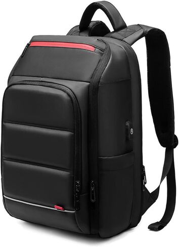 GYakeog Laptop Backpack 15.6 Inches Work Backpack Waterproof Men's Office Backpack with USB Computer Backpack for Business Travel Work School-Black in Kuwait