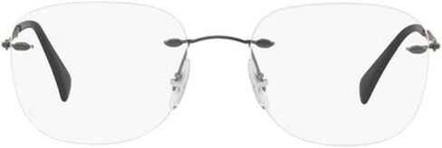 Ray-Ban Rx8748 Titanium Oval Prescription Eyeglass Frames in Saudi Arabia