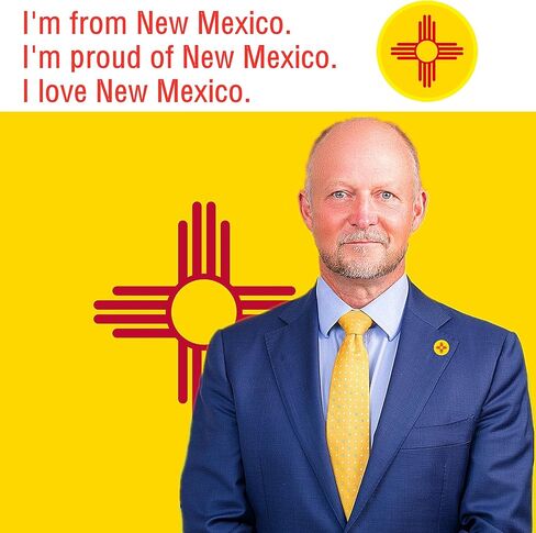 12/25/50/100 قطعة مستديرة نيو مكسيكو دبوس العلم لبدلة سترة حقيبة الظهر قبعة نيو مكسيكو العلم دبوس نيو مكسيكو شارة بدبوس السائبة in Kuwait