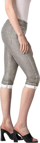 Hybrid & Company Women's Stretchy Slim Fit Denim Capri Jeans in Kuwait