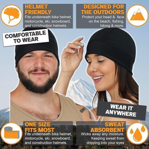 قناع تزلج بالاكلافا لكامل الوجه، قناع تزلج ممتاز وتدفئة للرقبة مع قبعة جمجمة صغيرة ممتصة للعرق in Kuwait