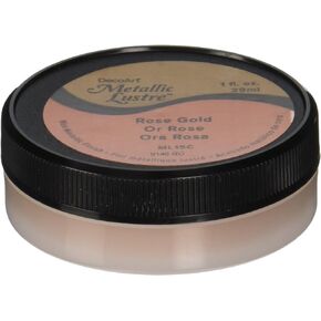 DecoArt Metallic Lustre Wax Finish, 1 oz, Rose Gold