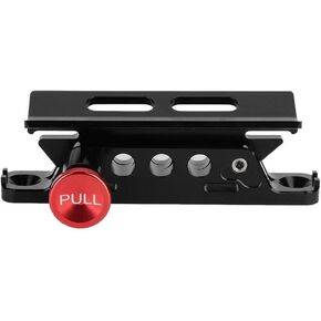 Extinguisher Mount,Universal Vehicle Car Aluminum Alloy Fire Extinguisher Modified Quick Release Adjustable Mount Bracket Holder Black Fit for Jeep Wrangler
