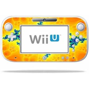 MightySkins Skin Compatible with Nintendo Wii U Gamepad Controller wrap Sticker Skins Fractal Works