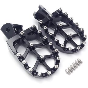 Motorcycle Foot Pegs For SurRon ，Dirt Bike Foot Pegs Rests CNC For SurRon Accessories Light Bee SurRon CRF150F CRF230F (Red)
