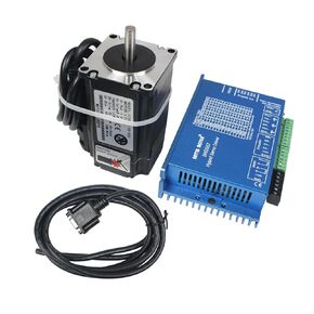 CNCTOPBAOS Nema23 Closed Loop Stepper Motor Kit 2N.m 4.2A,Closed-Loop Servo Motor 2Nm 76mm,HSS57 Hybrid Driver Controller CNC Kit 24-50V DC for CNC Router Engraving Milling Machine