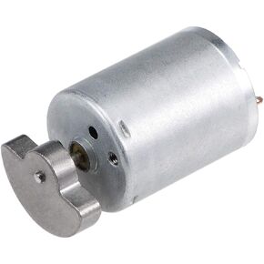 uxcell Vibration Motor Strong Power for Massager DC 12V 3000RPM Arch Vibrating Wheel 46x24.2mm
